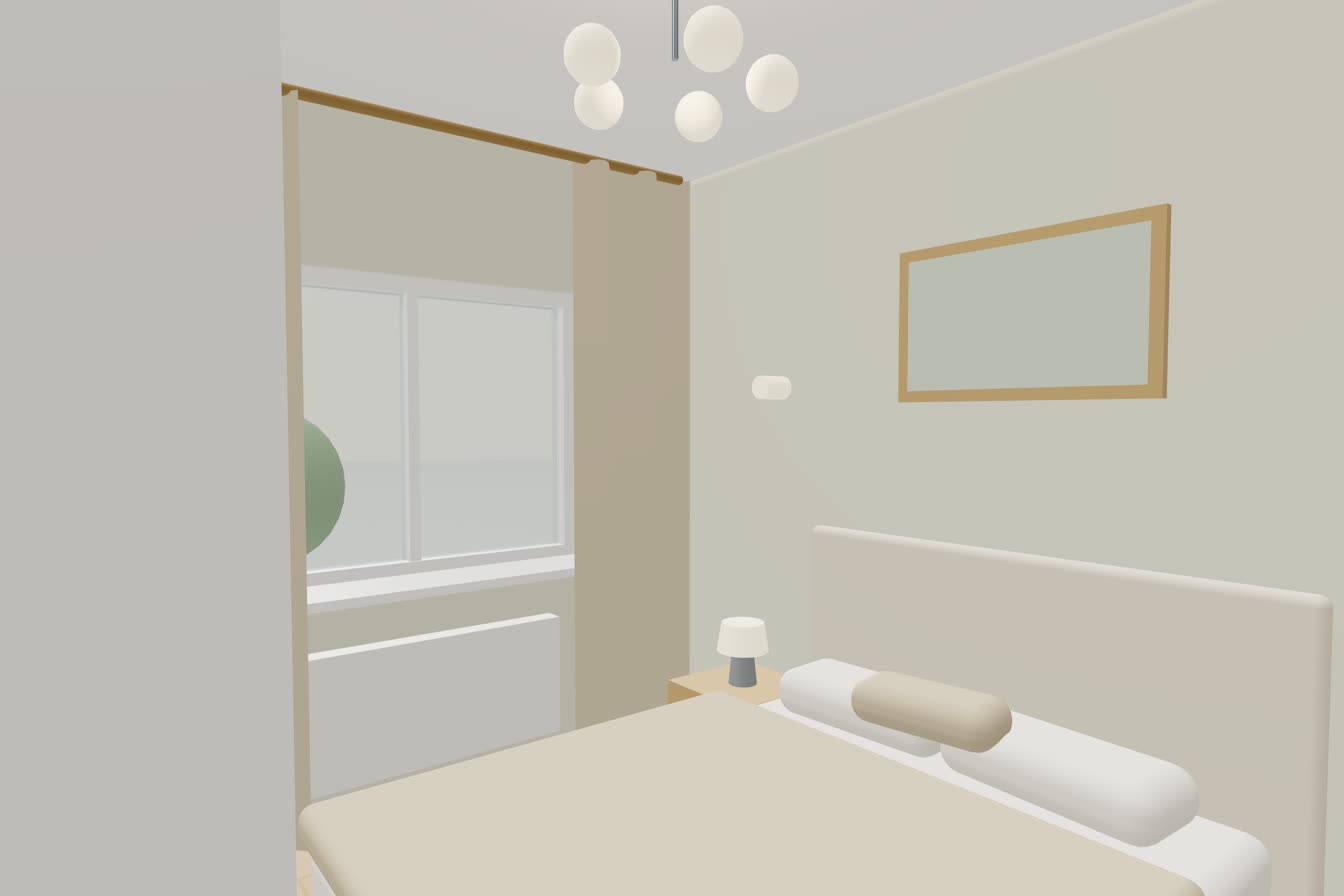3D tur — yotoqxona